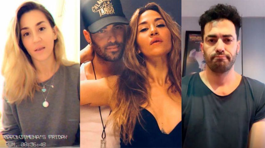 Jimena Barón y Mauro Caiazza anunciaron su separación en las redes