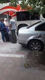 Paro de maleteros: caos en el tránsito y preocupación de los vecinos