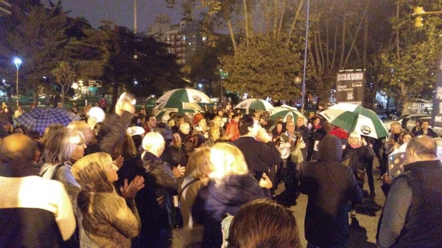 El ruidazo contra el tarifazo también se hizo sentir en Mar del Plata
