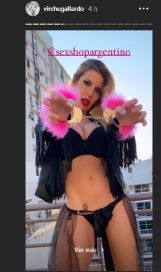 Virginia Gallardo revolucionó las redes con fotos eróticas