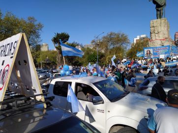 La movilización opositora al Gobierno Nacional llegó a Mar del Plata