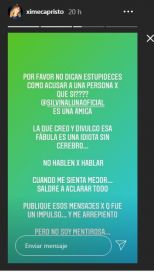 Después de las acusaciones, Silvina Luna espera que le pidan disculpas