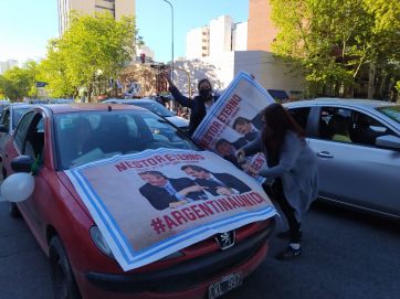 El kirchnerismo salió a la calle a recordar a Néstor