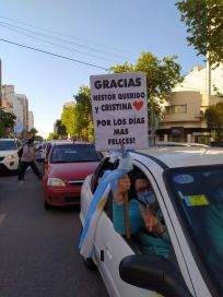 El kirchnerismo salió a la calle a recordar a Néstor