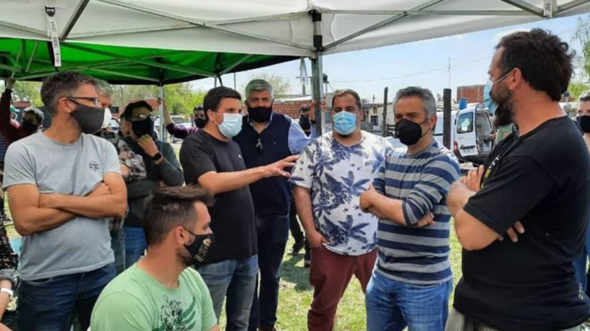 Sin acuerdo total con usurpadores, Berni pide más tiempo para el desalojo de Guernica