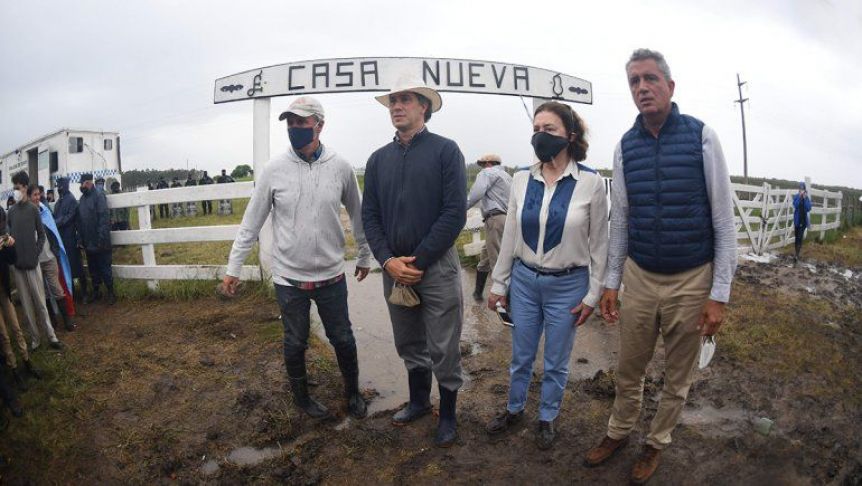 La Justicia falló a favor de Etchevehere y desalojan a los militantes de Grabois