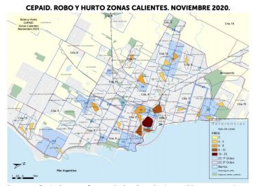 Primer informe del CeMAED en la gestión García: caída de los robos y aumentos de los llamados al 911