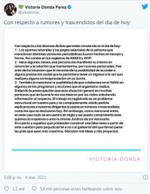 Tras los polémicos audios, Donda seguirá en su cargo y crece el malestar en el FdT