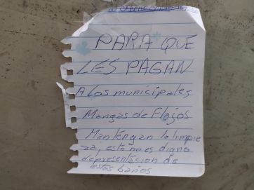 Lamentable estado edilicio del Cementerio Parque