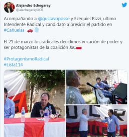 La carrera por el Comité Provincia: Abad recorrió la Costa y Posse Cañuelas y Lobos