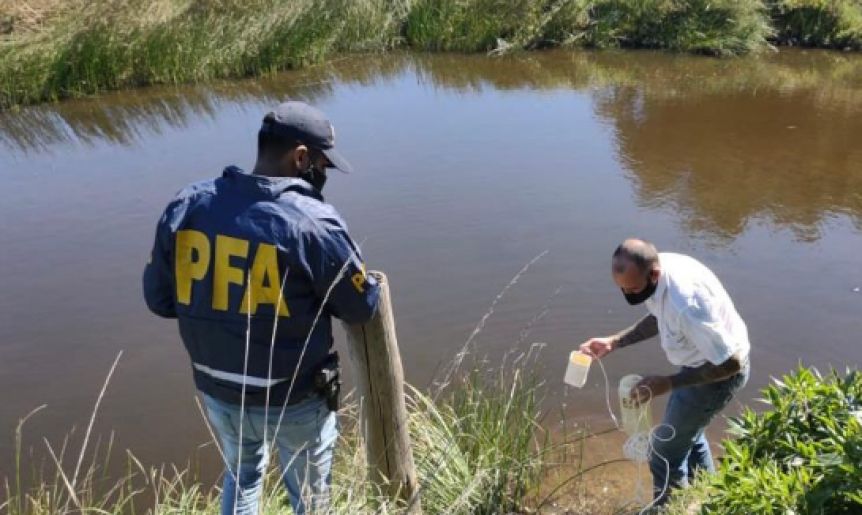 Piden informes sobre la contaminación del Arroyo Lobería