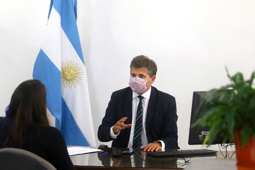 Ciano destacó el compromiso de quienes trabajan en los vacunatorios contra Covid 19