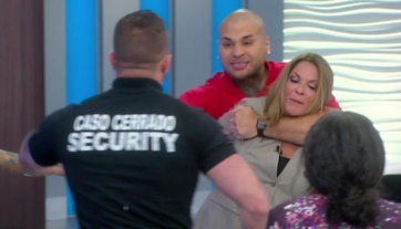 La Doctora Polo fue tomada como rehén en pleno programa