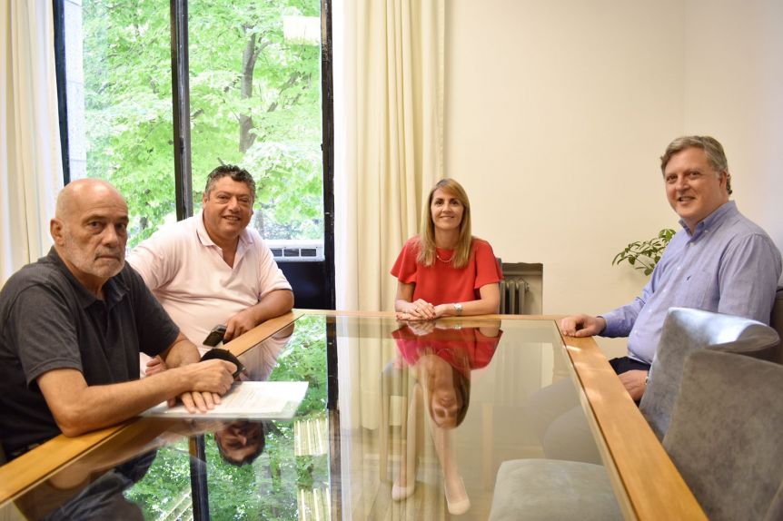 Tras el encuentro con Montenegro, Sánchez Herrero se reunió con los defensores del pueblo