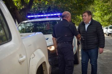 Con foco en la seguridad, Montenegro firmó convenio con intendentes de la región
