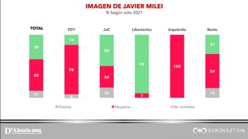 Alarma a ambos lados de la grieta: qué espacio es el más perjudicado por la figura de Milei
