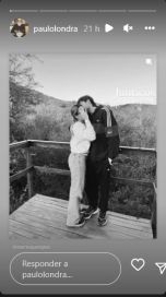 No se esconden: Paulo Londra y su nueva novia postearon las primeras fotos juntos