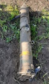 La Plata: estaban reparando la calle y hallaron un misil militar