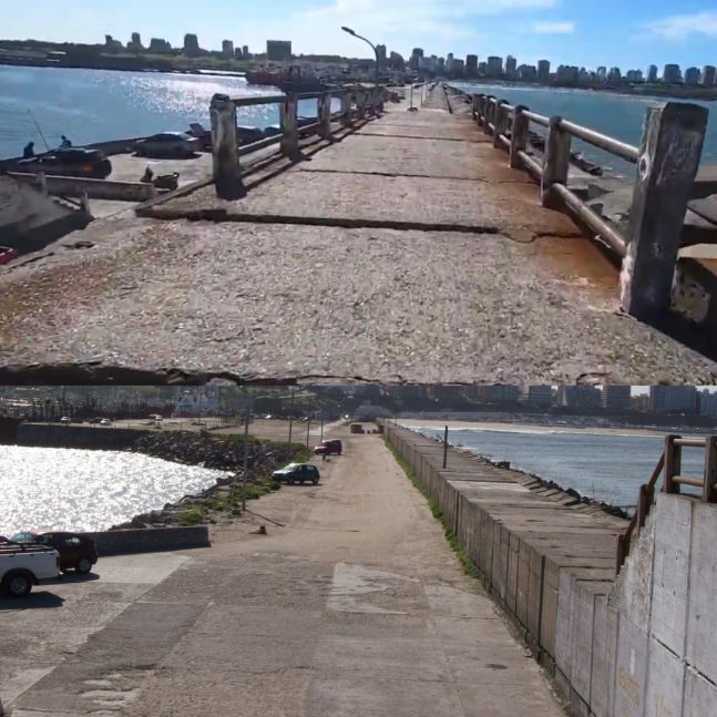 Escollera Norte: abandono y falta de obras