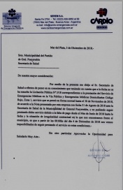 El municipio se quedó sin servicio de emergencia por falta de pago