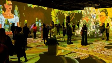 Cuándo se inaugura la exposición inmersiva “Vida y obra de Frida Kahlo