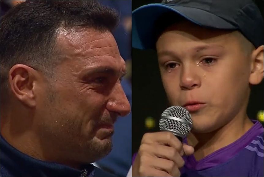 José Andrada, el niño salteño que hizo emocionar a la Selección Argentina