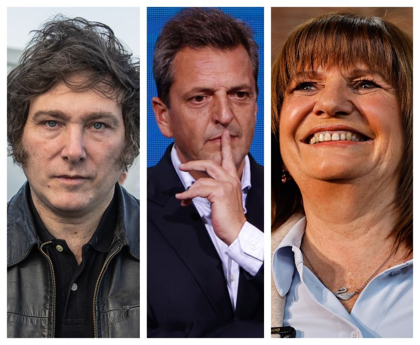 Encuesta: “máxima igualdad” entre los tres principales candidatos presidenciales