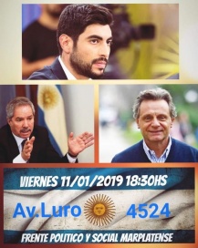 Acción Marplatense se despegó del acto de Solá y Moyano