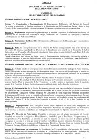 La integración de las comisiones podría definirse hasta 10 días después de la Sesión Preparatoria