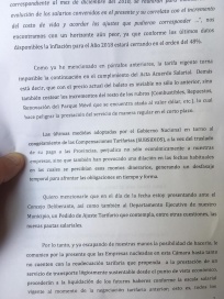 Si no hay aumento de colectivo, hay paro de choferes