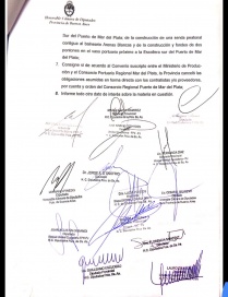 La cámara de Diputados bonaerense y SUTAP apuntan a Merlini