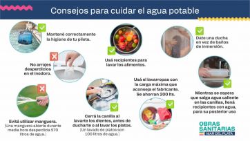Altas temperaturas: OSSE recuerda la importancia de cuidar el consumo del agua