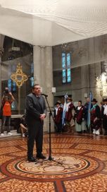Concejales, gobernadores y senadores: todos reunidos en la Catedral por los 150 años