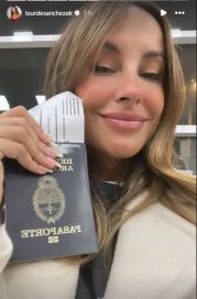 El insólito descuido de Lourdes Sánchez que compartió en redes