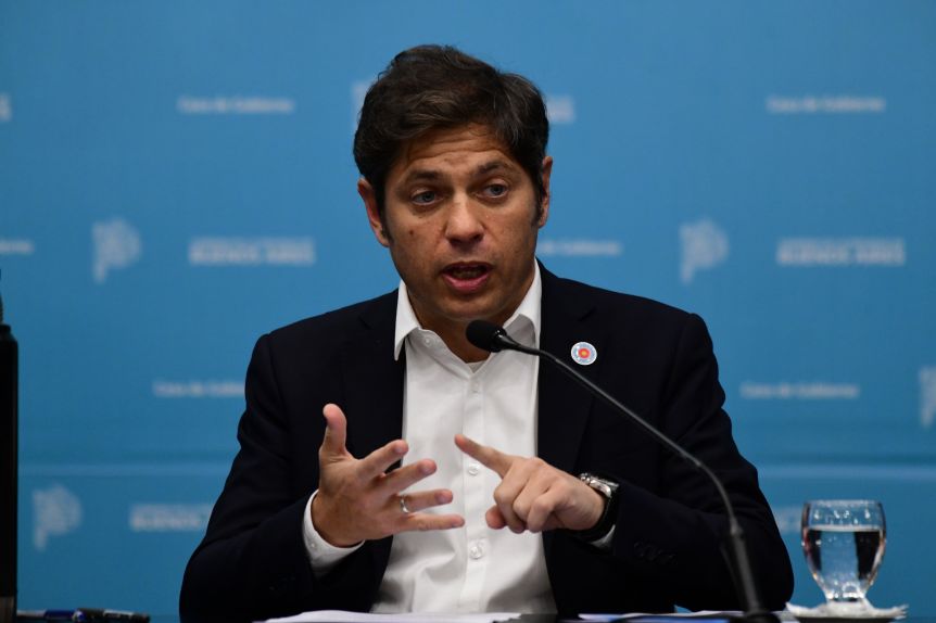 Kicillof cargó contra Milei y lo acusó de castigar a los bonaerenses