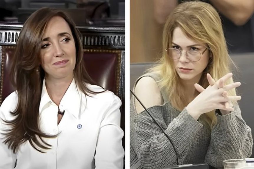 La vice Victoria Villarruel se hartó y bloqueó a la diputada Lilia Lemoine de X