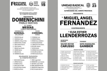 Con Quilmes impugnado, la Junta Electoral de la UCR le dio la victoria a Fernández