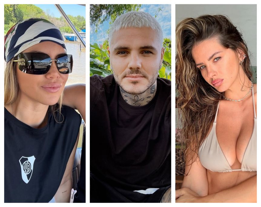 Un mensaje entre Wanda y Mauro Icardi puso en alerta a La China Suárez: qué decía