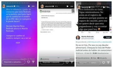 Luli Salazar explotó contra Martín Redrado por afirmar que no es deudor alimentario