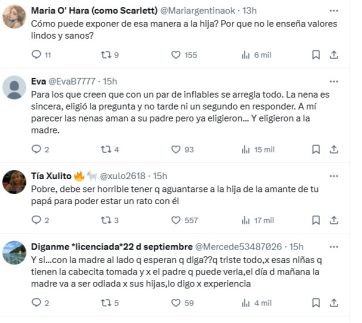 Francesca Icardi dijo que se lleva “muy mal” con la hija de La China Suárez y estalló la polémica