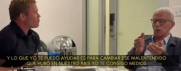Escándalo por un video en que Cúneo Libarona ofrece ayuda a polémico exasesor de Trump