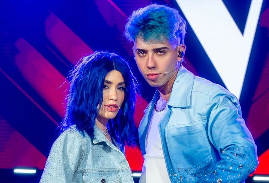 Lali imitó a Luck Ra en La Voz y causó furor en los fans