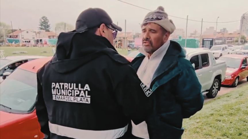 De las tomas de tierras a los trapitos: Montenegro ostenta su gestión con un nuevo operativo de la Patrulla Municipal