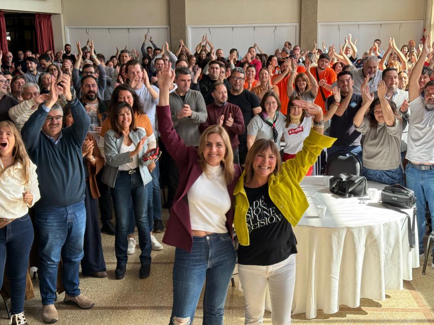 Biasone–Sánchez Herrero cerraron campaña con tono reformista y bandera de la educación pública