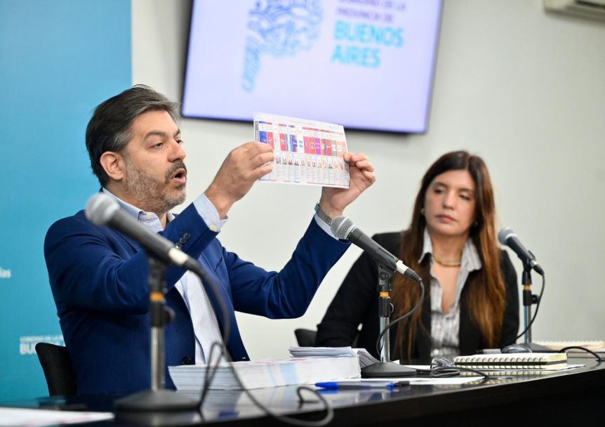 Con un tutorial en vivo, Bianco cruzó al Gobierno por el nuevo sistema electoral
