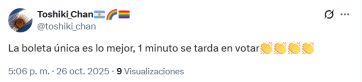 La experiencia de votar con la nueva boleta