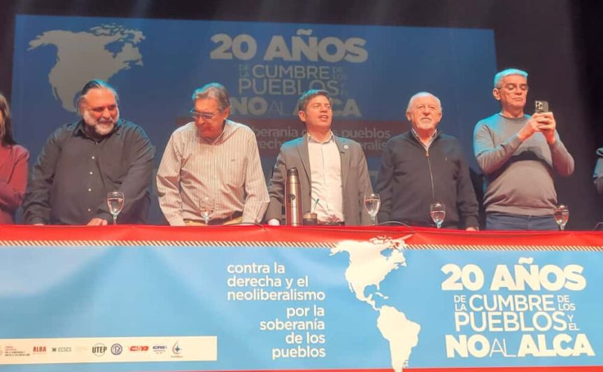 Kicillof y la derrota del ALCA como