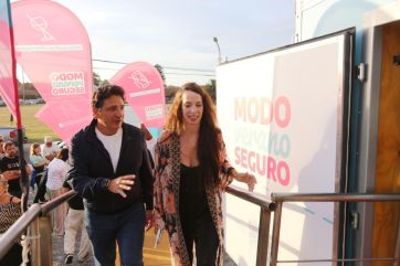 Marinucci encabezó nuevos operativos de seguridad vial modernos en la costa atlántica