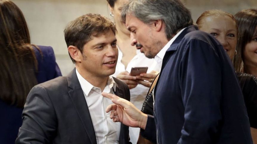 Máximo propuso a Kicillof para presidir el PJ y así sellar la unidad con todos adentro