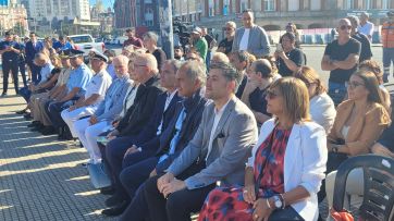 Neme encabezó el acto aniversario y pidió “poner el corazón” en la ciudad